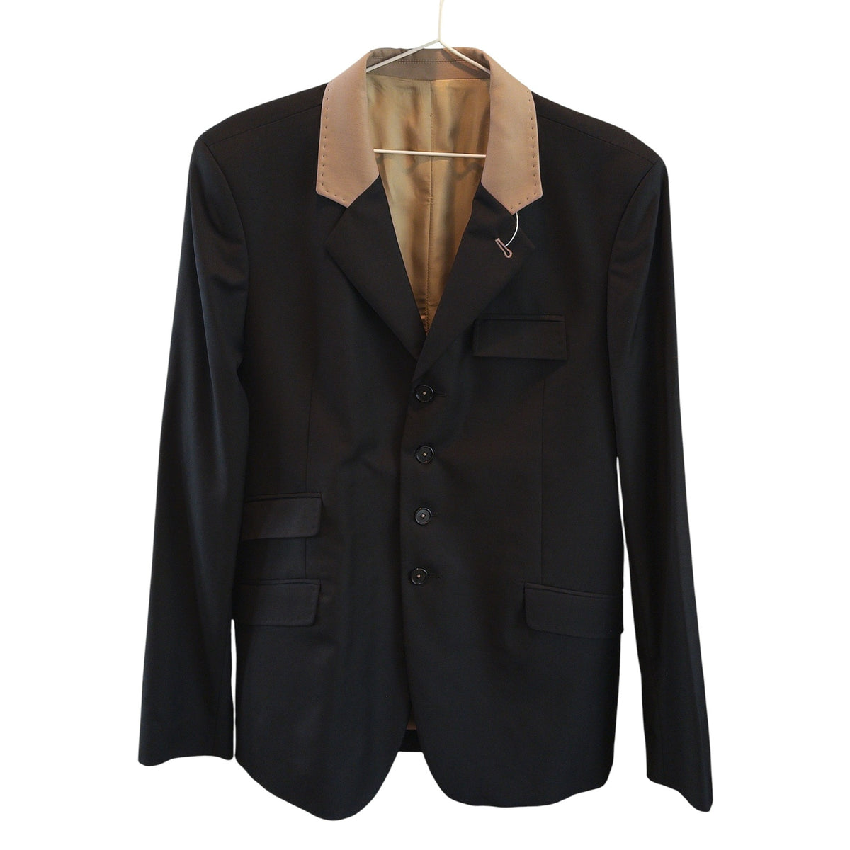ALE Tailor Made Custom Men's Show Coat "The Iconic" Sample - Size IT 50 / Black
