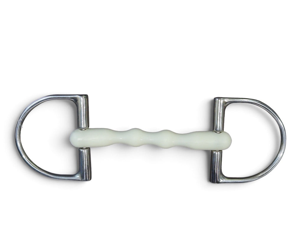 Happy Mouth Shaped Mullen Pro King Dee Horse Bit, 5 1/2" (13.5cm) NEW