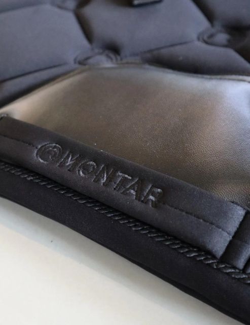 Montar Flow Dressage Saddle Pad Black, Cob Size NEW