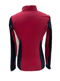 Fair Play Half Turtleneck KAMILA Dark Pink-Navy Medium New w/Tags