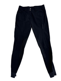 Ariat Tri Factor Grip Knee Patch Breech - Black / Size US 26L