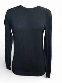 TKEQ The Shop Women's Long Sleeve Sweater Black Size XS NEW