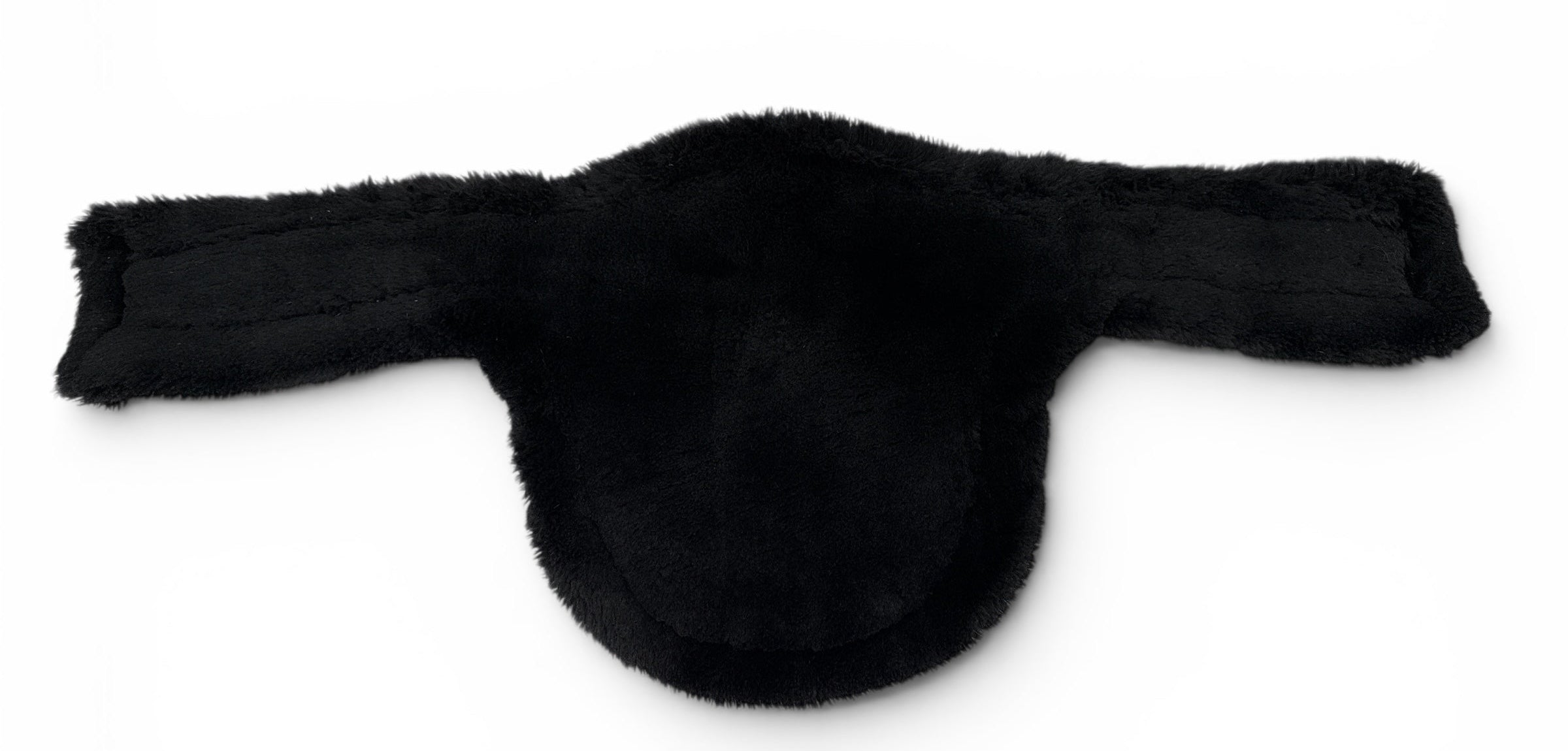 Kentucky Horsewear Sheepskin Stud Girth - Brown Leather / Cream & Black Sheepskin Liners 130 cm / 52"