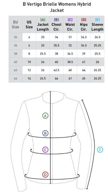 B Vertigo Brielle Women's Hybrid Riding Jacket - Dark Navy / Size EU 42 (US 12) NEW