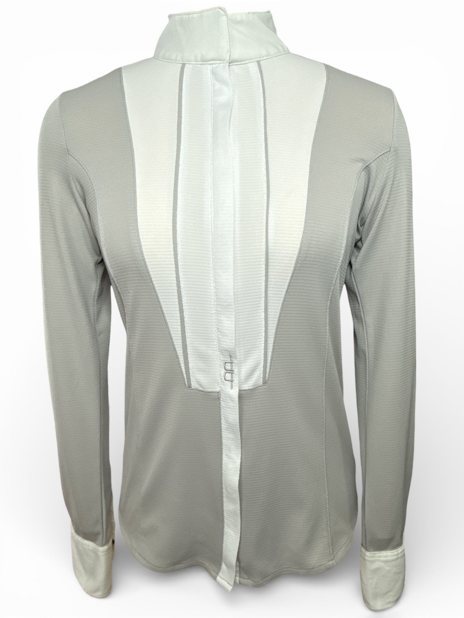 Alessandro Albanese Long Sleeve Competition Shirt - Light Grey / Size Small