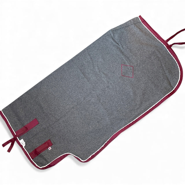 Saratoga Horseworks Wool Exercise Rug - Grey / Size 82" - 84"