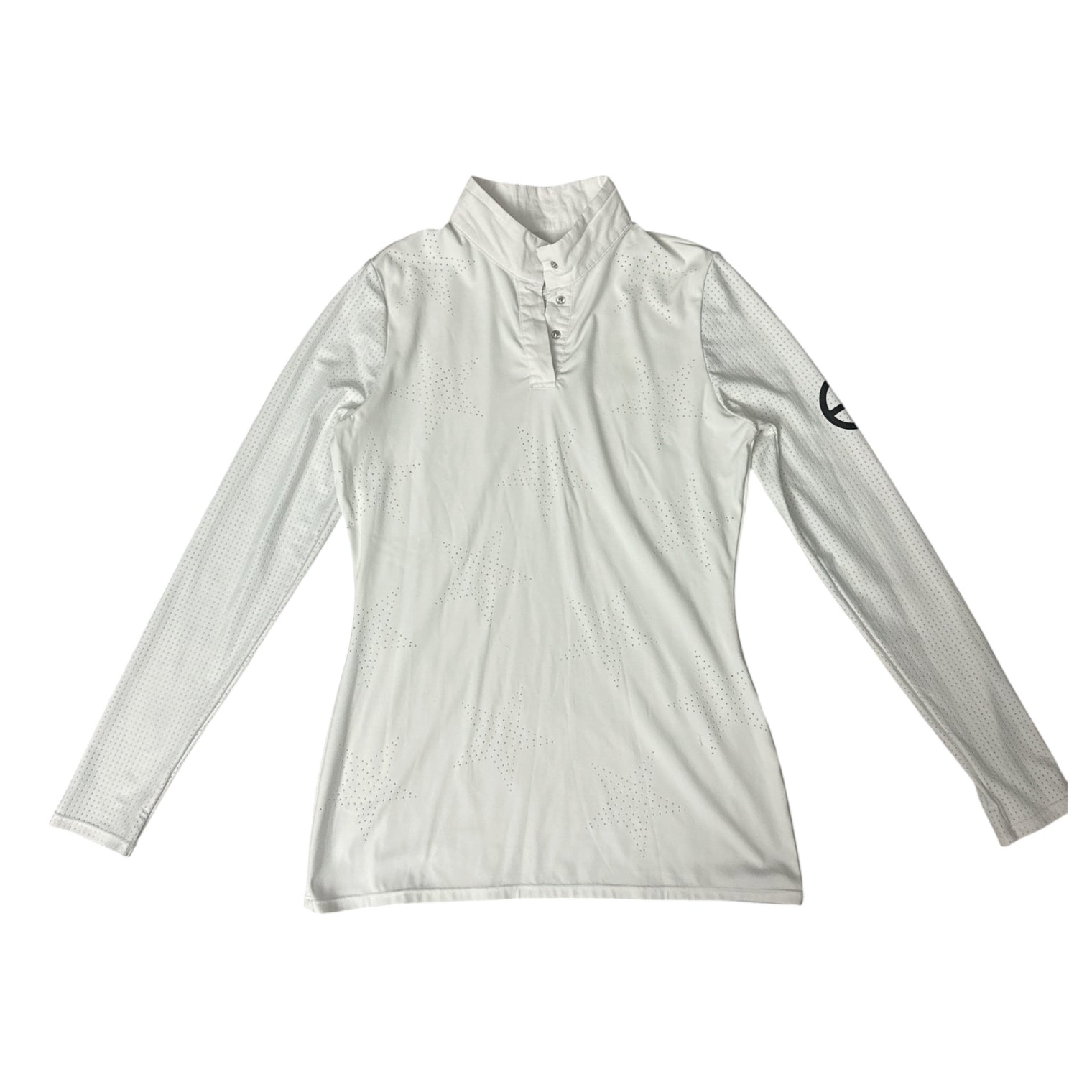 Equestrian Club Star Show Shirt - White / Small