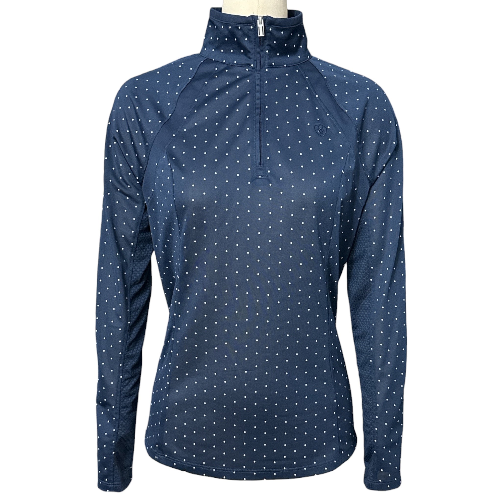 Ariat Women's Sunstopper 2.0 Top - Beetle Dot Navy / Size Small