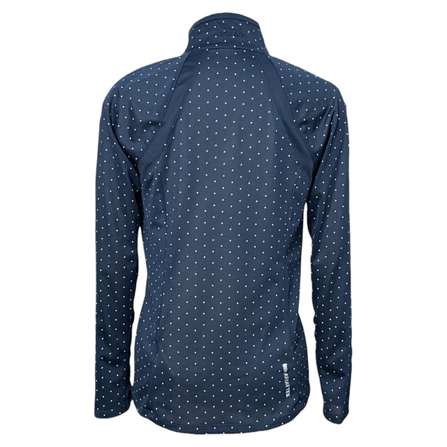 Ariat Women's Sunstopper 2.0 Top - Beetle Dot Navy / Size Small