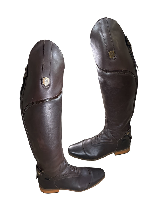 Mountain Horse Sovereign Field Boot Dark Brown Size 10 Wide/Regular