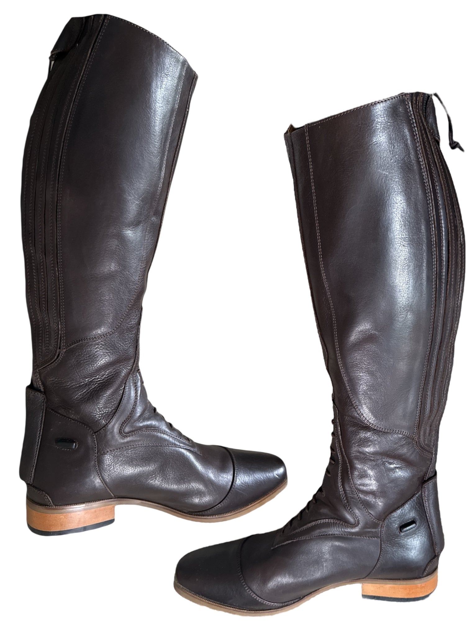 Mountain Horse Sovereign Field Boot Dark Brown Size 10 Wide/Regular
