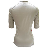Hermes Fit Femme Training Shirt - Gris Carriere / Size Small   NEW