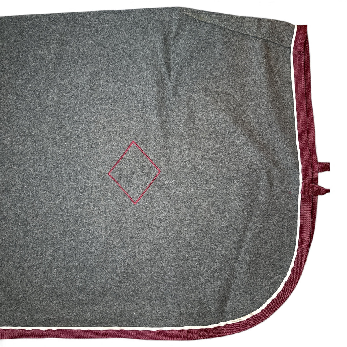 Saratoga Horseworks Wool Exercise Rug - Grey / Size 82" - 84"