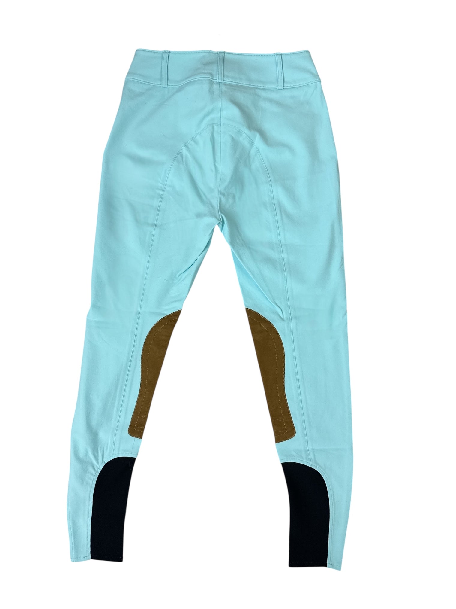 The Tailored Sportsman Sock Bottom Trophy Hunter Breech (style #1923) Tiffany Blue /  Size 28 L   NEW