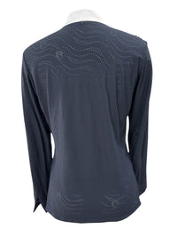 Samshield Women's Louison Air Long Sleeve Shirt  - Navy / Size XL