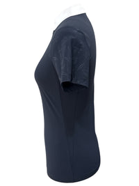 Samshield Aloise Short Sleeve Show Shirt - Navy / Size Small  NEW