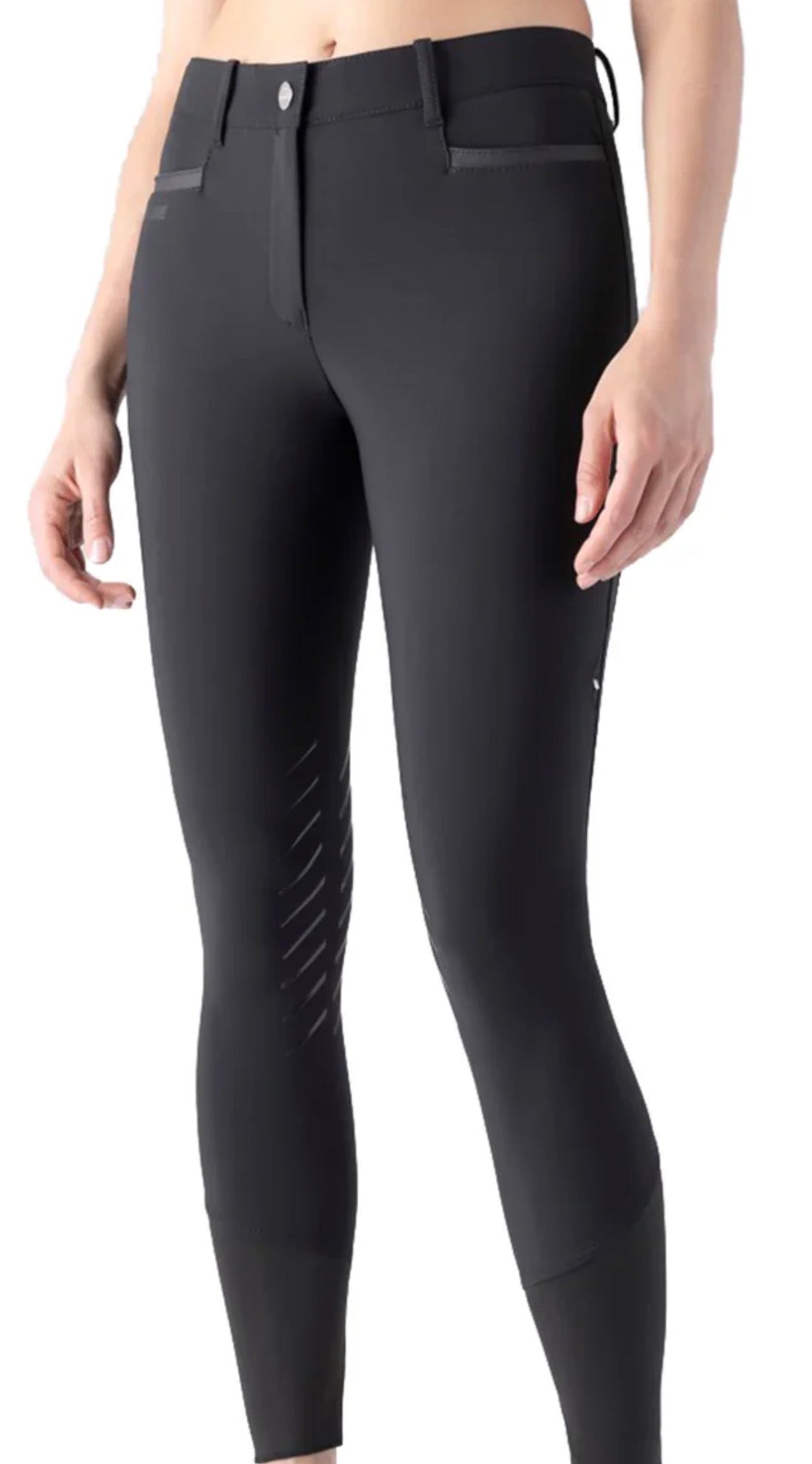 Equiline Women's CelteK B-Move Light Knee Grip Breech - Black / Size IT36