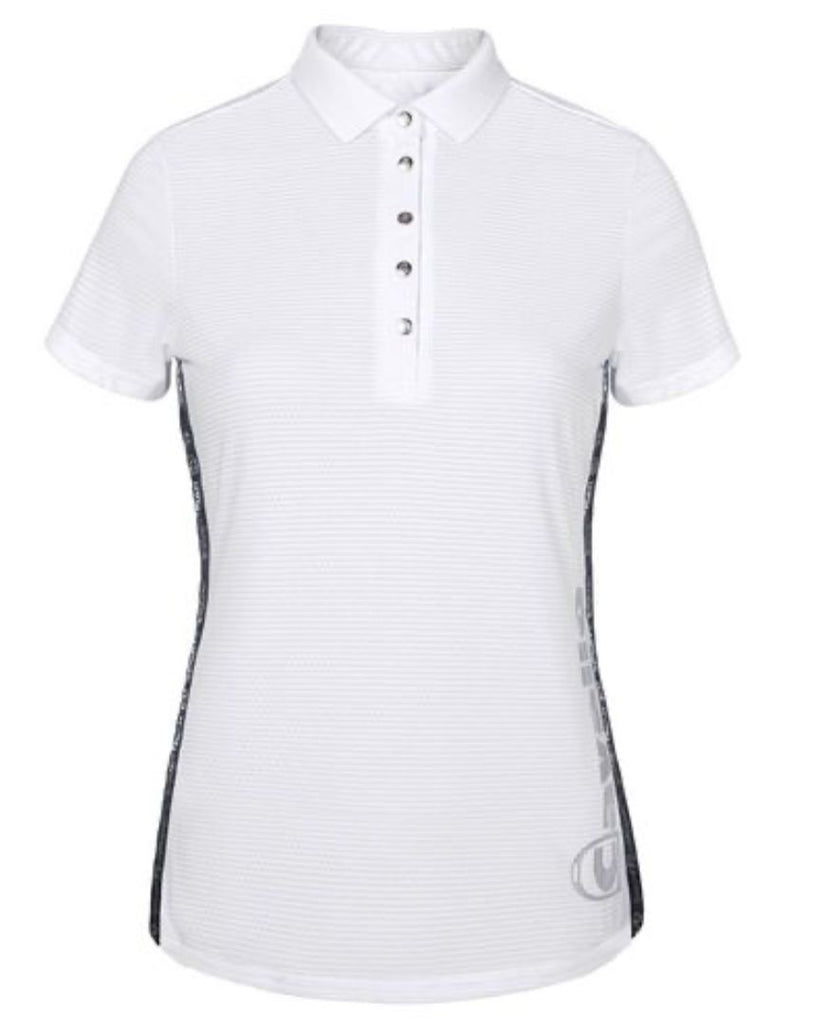 Cavallo Suri Polo Shirt White