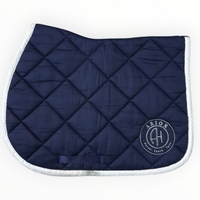 Arion Jumping Saddle Pad - Navy/ Full Size