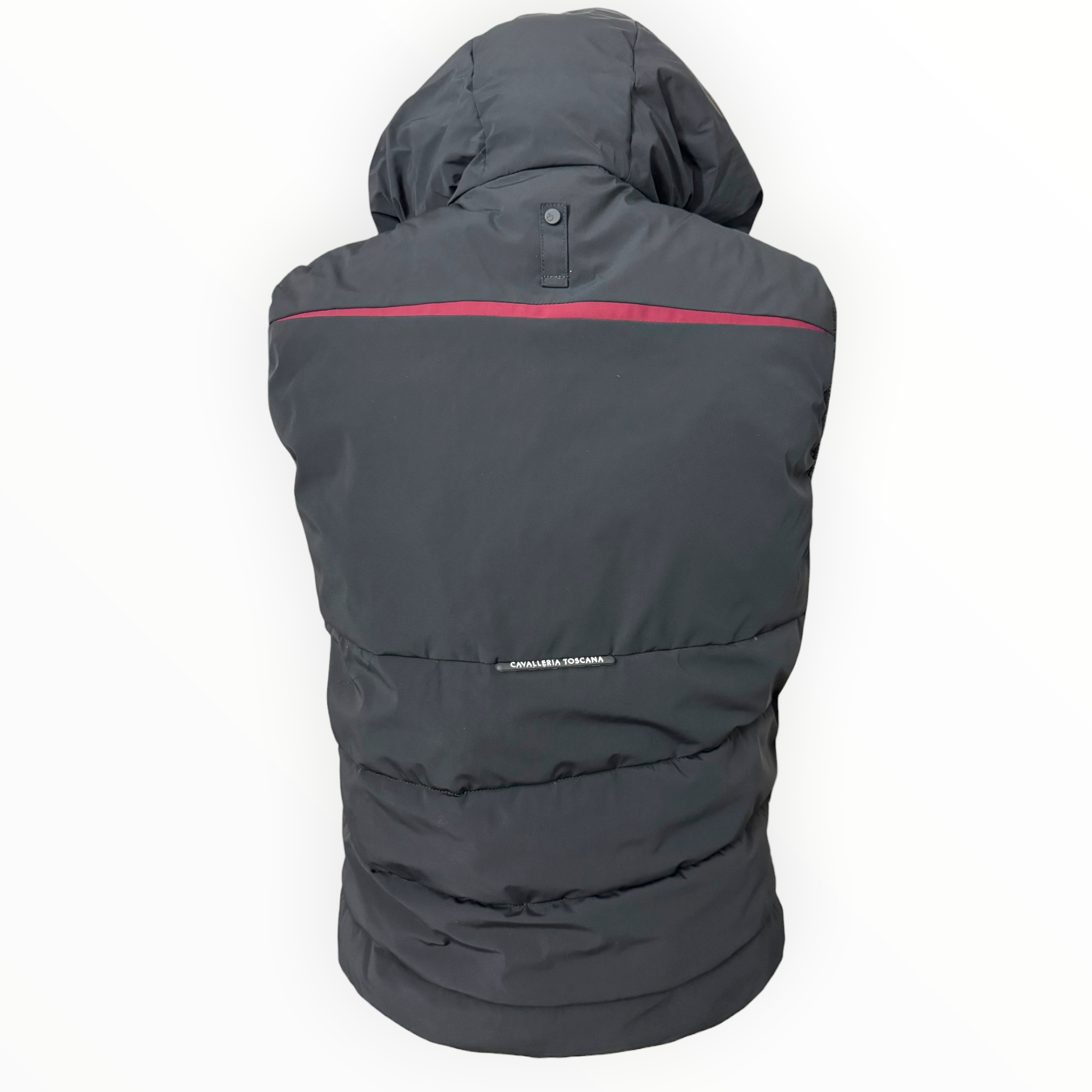 Cavalleria Toscana CT Academy Men's Puffer Vest - Black / Size Small