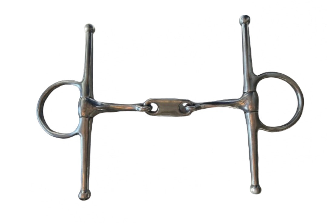Dr. Bristol Slow Twist Full Cheek Snaffle Bit 5 1/2"
