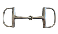 Korsteel Jointed Racing D Ring Snaffle Bit 5"