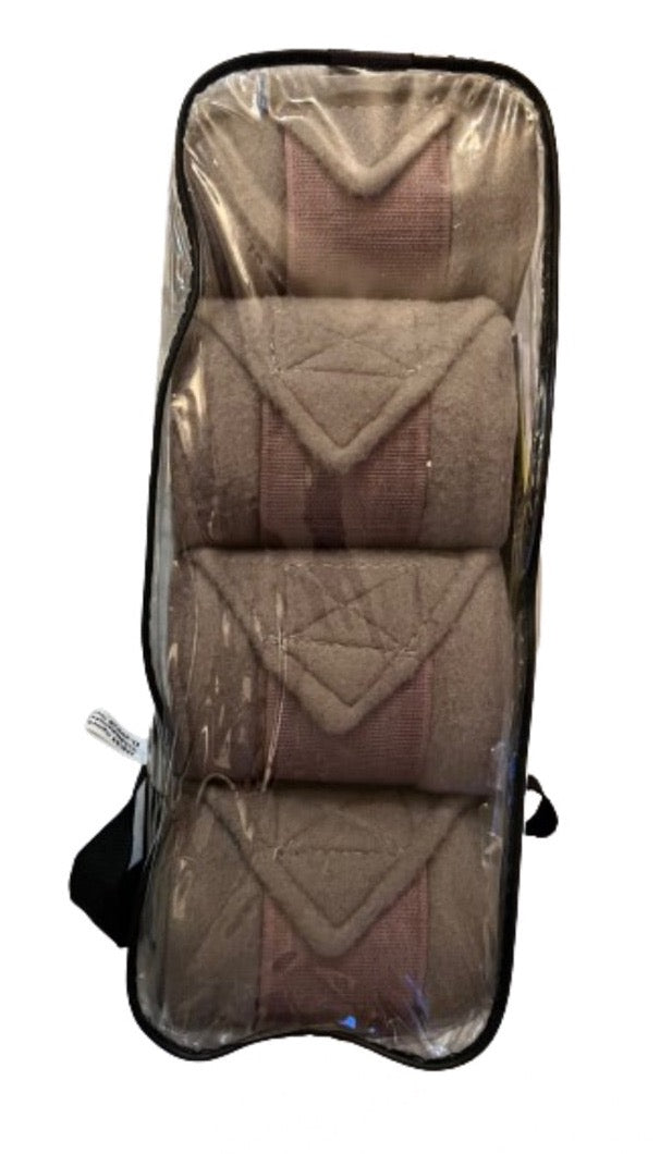 HKM Fleece Polo Wraps - Full Size / Grey NEW
