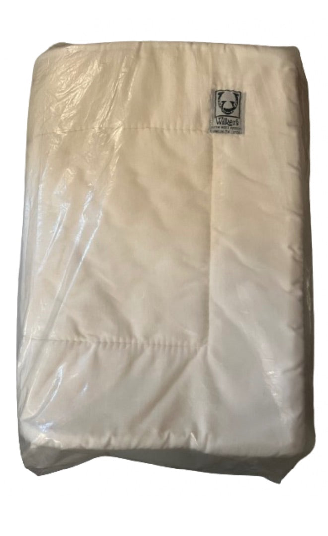 Wilker's Combo-Quilt Leg Wraps 14" White