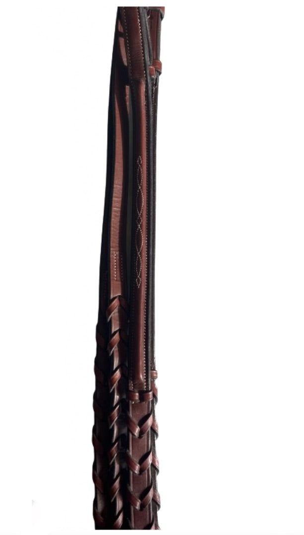 Beval Gladstone Fancy Stitch Bridle - Horse