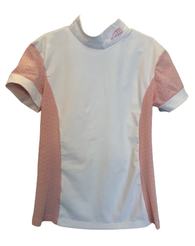 Equiline Girls Youth Short Sleeve Show Shirt - Youth Size 8/9