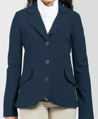 For Horses Winx Hunter Kid's Show Jacket - Navy / Size 10
