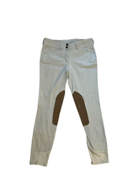 RJ Classics Grey Label - Girls Harrisburg Breeches - Sand Tan / Size 16 R  NEW