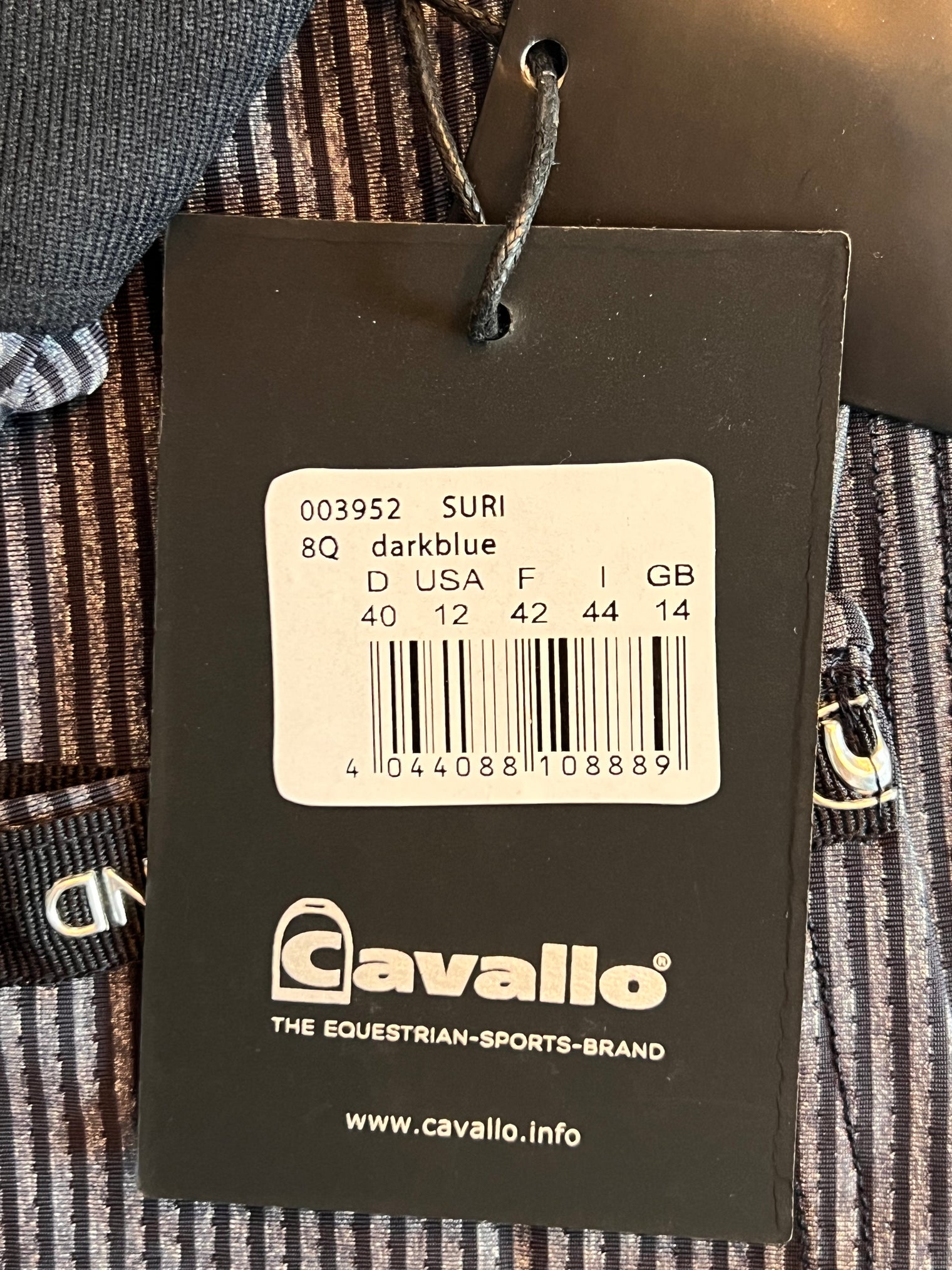 Cavallo Women's  "Suri" Polo Shirt Dark - Blue / Size US 12