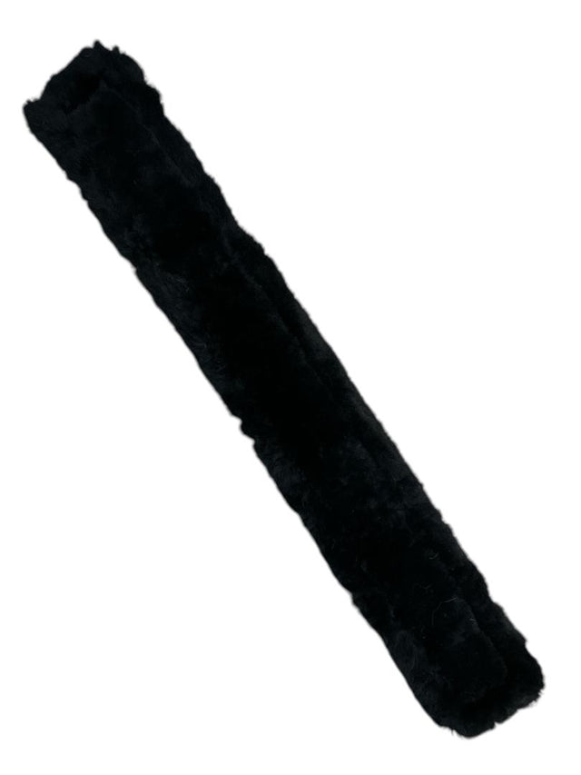 Professionals Choice SMx Comfort Fit Dressage Girth Shearling - Size 24” / Black