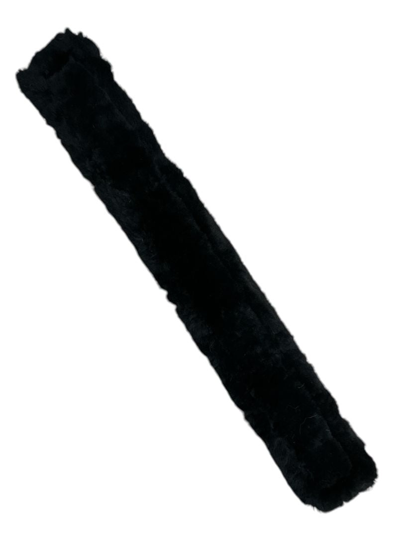 Professionals Choice SMx Comfort Fit Dressage Girth Shearling - Size 24” / Black