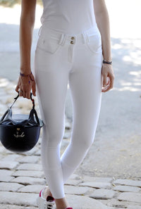 Penelope Women's Fun Breeches - White / US 30 (FR 42) NEW