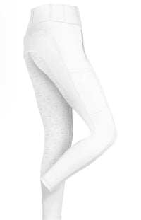 Fair Play Women's Altea Full Seat Tights - White / Size FR 36