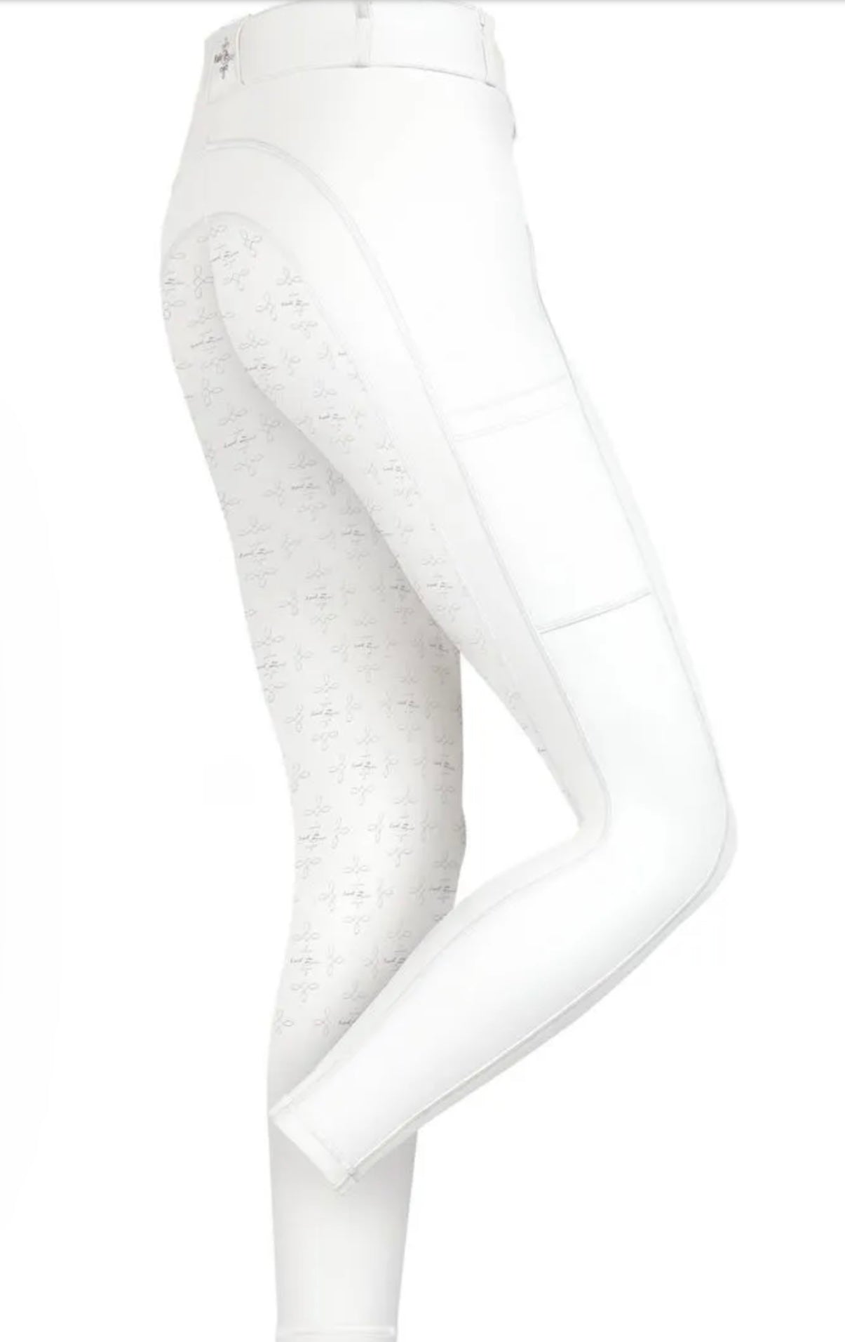 Fair Play Women's Armida Full Seat Breeches - White FR 36 / US XS New with tags