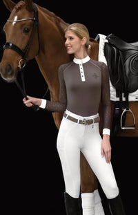 Fair Play Women's Armida Full Seat Breeches - White FR 36 / US XS New with tags
