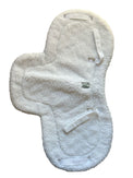 hunter fleece white saddle pad