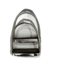 Stubben Stainless Steel Fillis Offset Stirrups 4.75