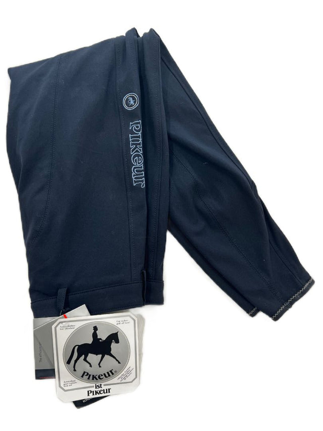 Pikeur Prisca Knee Grip Breeches Navy Size 36 (US24) New w/Tags