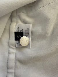 Hermes Sellier Women's H Stitch Polo Shirt - White / Size Small