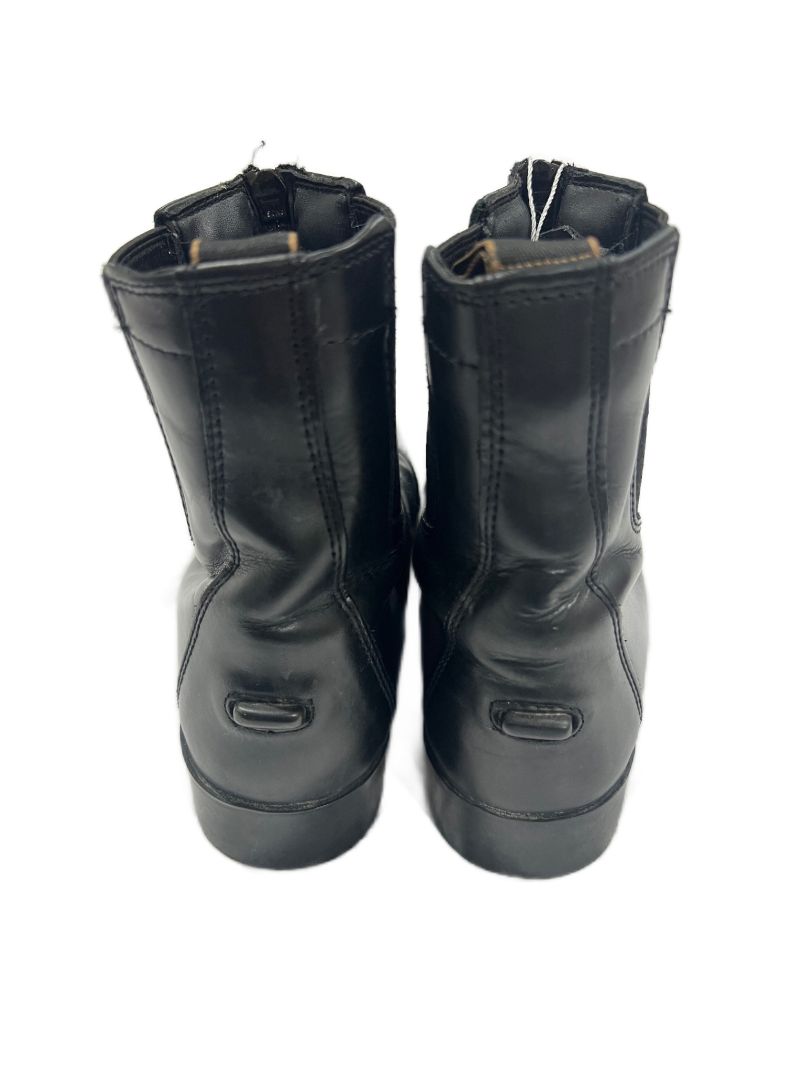 Dublin Women’s Foundation Zip Paddock Boots - Black Leather / Size 6.5