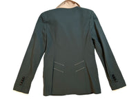 Charles Ancona Girls Classic Show Coat  - Hunter Green / Size 8