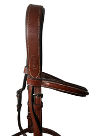 Beval Conquer Monocrown Fancy Stitch Padded Bridle -  Pony