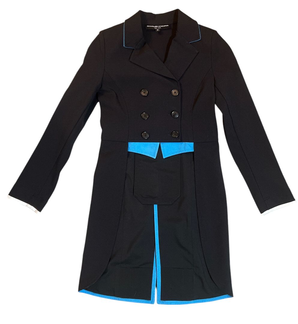 Charles Ancona Girls Classic Shadbelly - Size 8 / Black