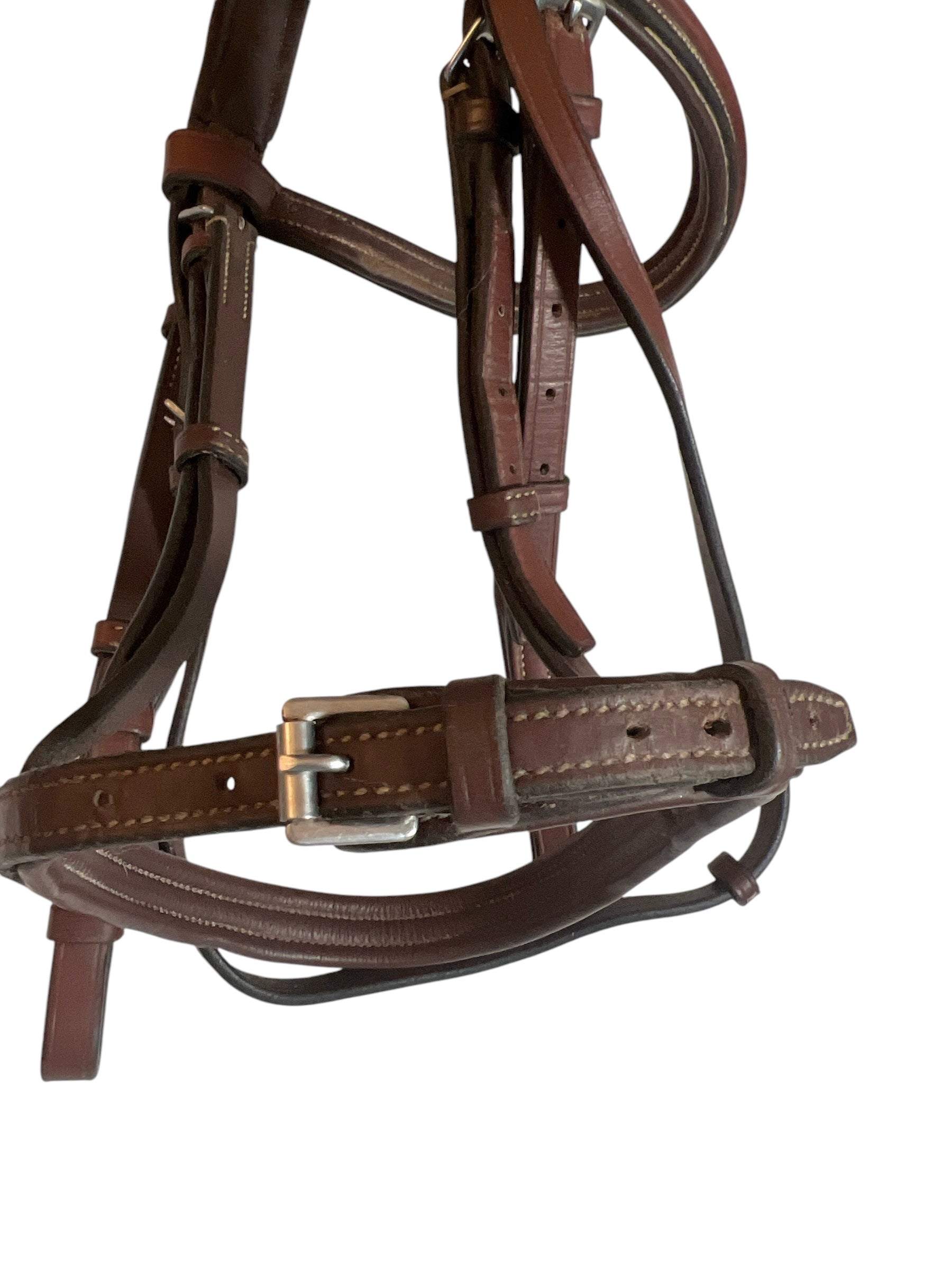 Beval Conquer Monocrown Fancy Stitch Padded Bridle -  Pony