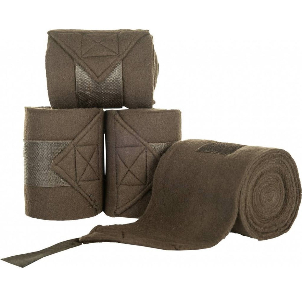 HKM Fleece Polo Wraps - Full Size / Grey NEW