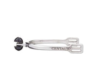 Centaur Ladies Rubber 3/4" Inch Short Neck Roller Ball Spurs NEW